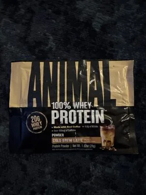 Animal Whey Protein, Cold Brew Latte
