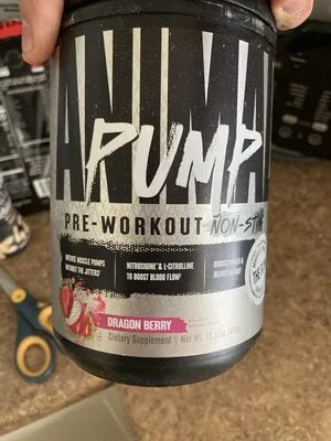 Animal Pump Dragon Berry Pre Workout Non Stun
