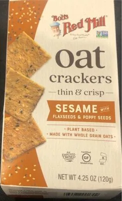 Oat Crackers (Sesame)