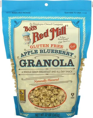 Bob's red mill, granola, apple blueberry, apple blueberry