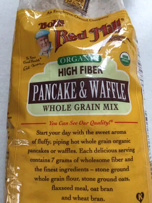 Organic High Fiber Pancake & Waffle Mix