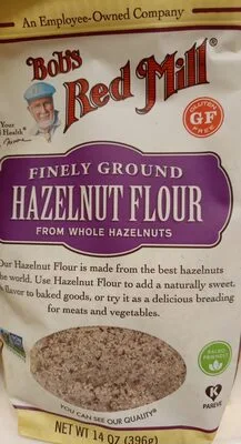 Finely ground hazelnut meal/flour from whole hazelnuts imp