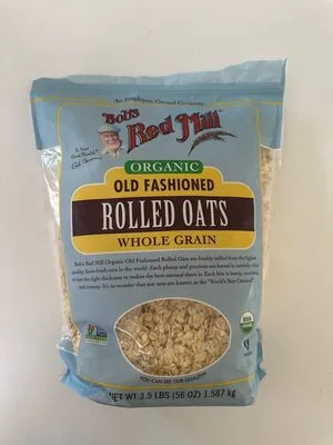 Organic Old Fashioned Rolled Oats Whole Grain