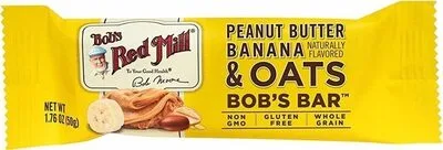 Peanut Butter Banana Naturally Flavored & Oats Bob's Bar