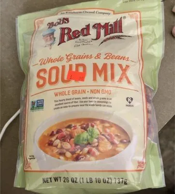 Whole grains and beans soup mix