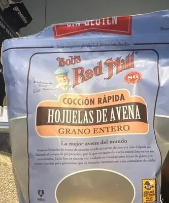 Hojuelas de avena grano entero cocción rápida