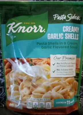 Creamy Garlic Shells