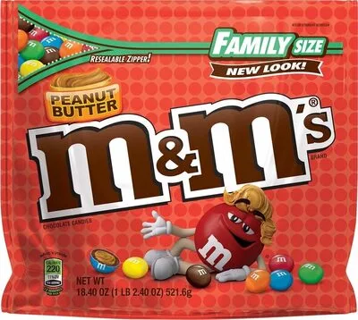 Mms peanut butter family size