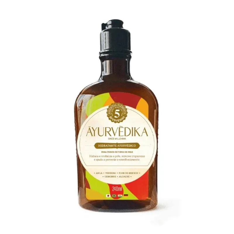 Ayurvèdika Hidratante Corporal Ayurvédico Pele Seca E Extra-seca 240ml