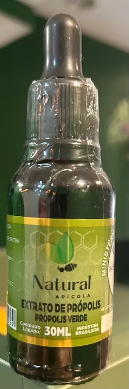 EXTRATO DE PROPOLIS VERDE -30 ML VIDRO - Vida Temperada