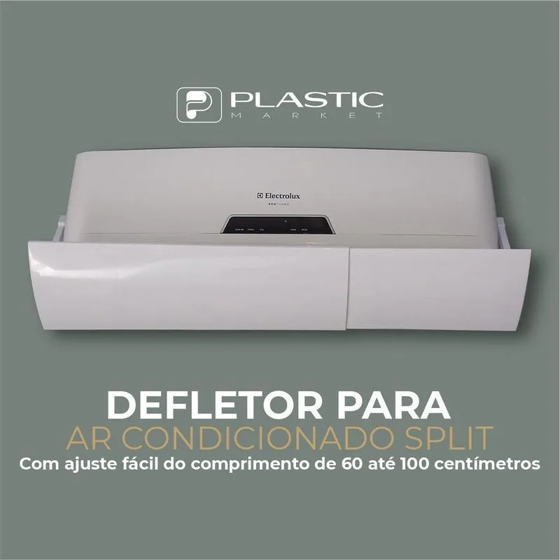 Defletor Para Ar Condicionado Split Ajustável Universal