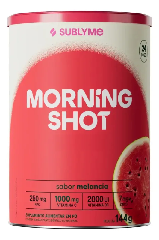 MORNING SHOT 2.0 MELANCIA 90G - Life Suplementos