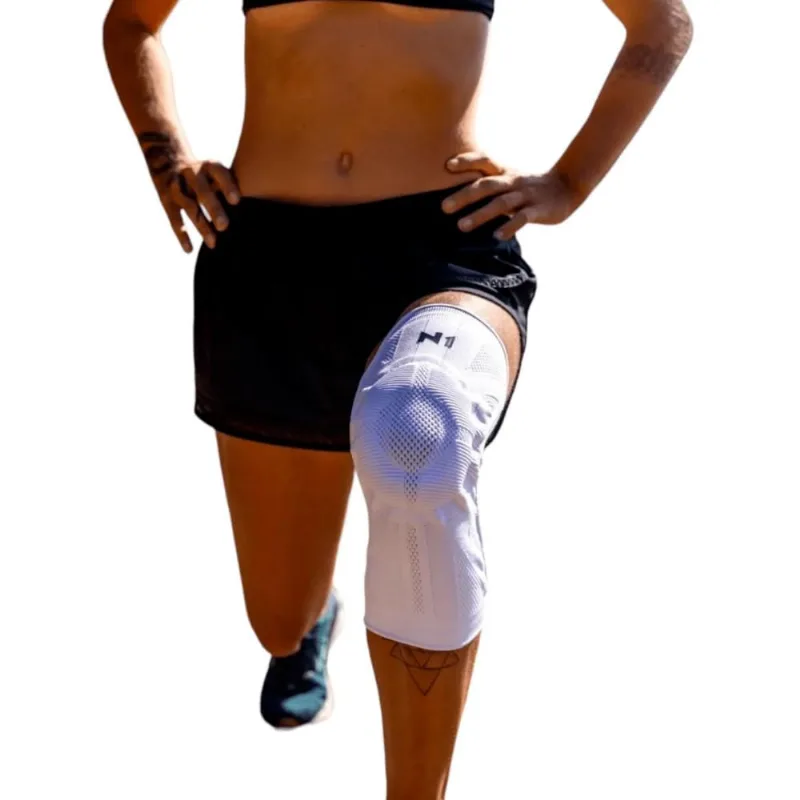 Joelheira PRO Knit 3D N1 Sport Branco Tamanho GG