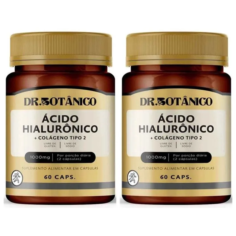 Kit 2 un - acido hialuronico + colageno tipo 2 - dr botanico