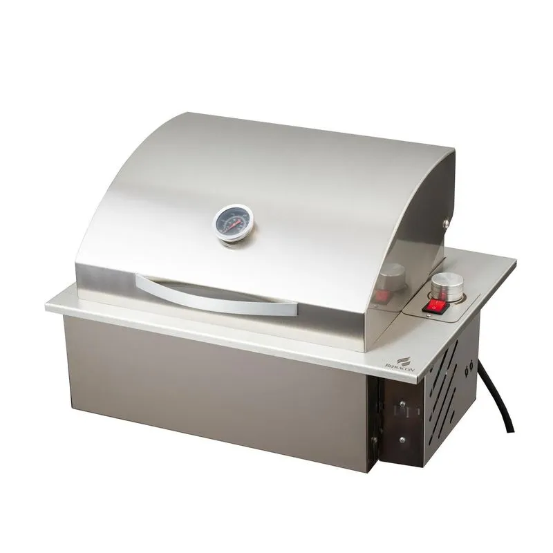 Mini Steak Churrasqueira Elétrica Embutir Inox 49x36cm 220v