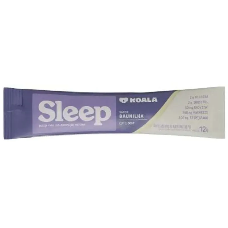 Koala Sleep Sabor Baunilha Sachê de 12g Koala 1 Sachê