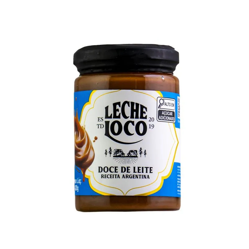 Doce de Leite Receita Argentina Leche Loco 420g