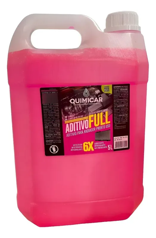 ADITIVO RADIADOR ROSA 5L QUIMICAR