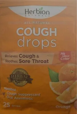All natural cough drops cough & sore throat