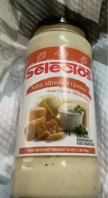 Salsa alfredo cuatro quesos