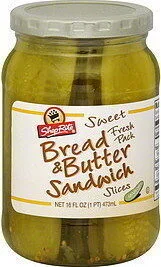 Sweet Bread & Butter Sandwich Slices