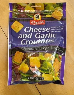 Cheese and Garlic Croutons