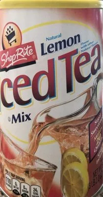 Natural lemon iced tea mix