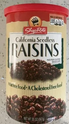 California Seedless Raisins
