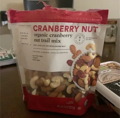 organic cranberry nut trail mix