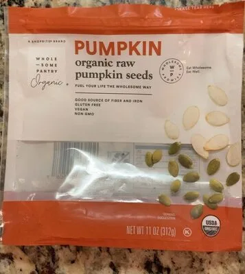 Organic raw pumpkin seeds