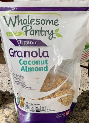 Organic granola coconut almond