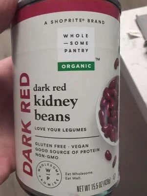 Wholesome Pantry Orangic Dark Red Kidney Beans