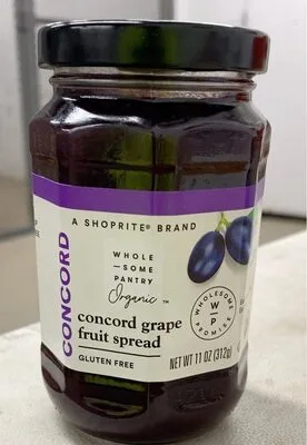Concord grape fruit spread