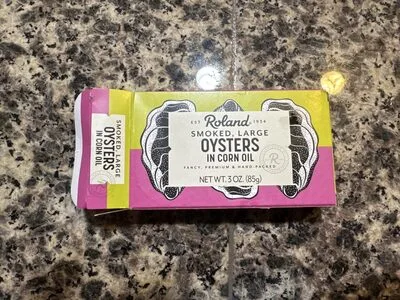 Smoked large Oysters In Corn Oil