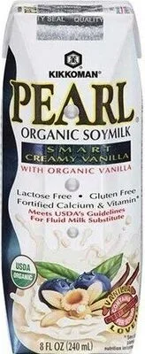 Pearl organic smart creamy vanilla soymilk