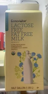 Lactose Free Fat Free Milk