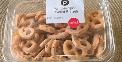 Pumpkin spice flavored pretzels