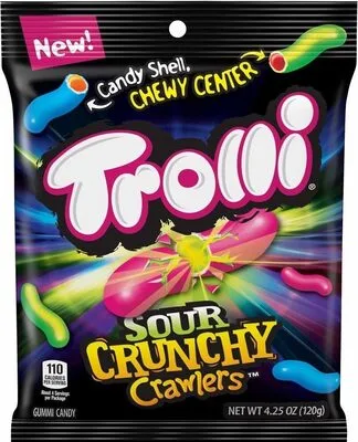 Sour crunchy crawlers