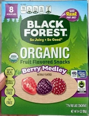 Organic Fruit Flavored Snacks - Berry Medley