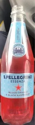 Blood Orange & Black Rasberry Flavored mineral water