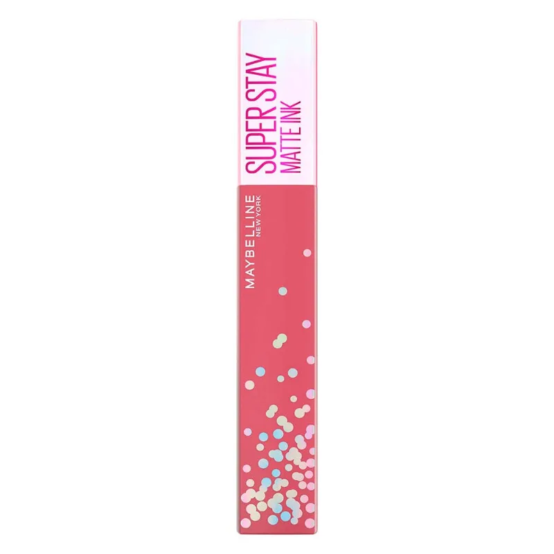 Batom Líquido Maybelline SuperStay Matte Ink Birthday Bestie