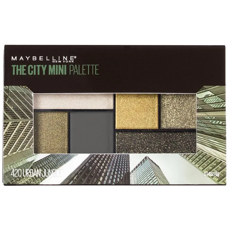 Paleta De Sombras Maybelline New York The City Mini Urban Jungle 4 Ml
