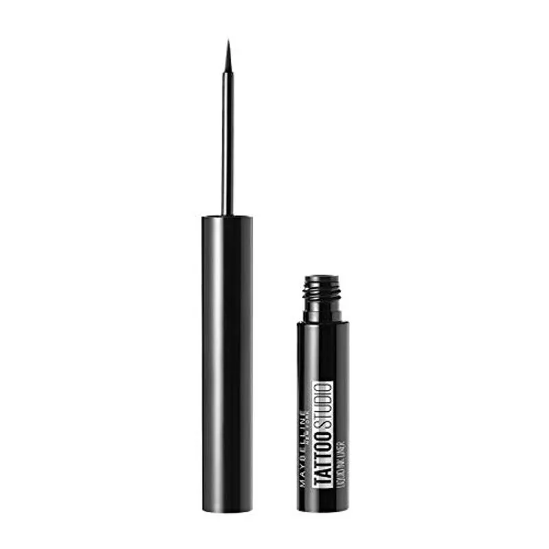 Delineador Líquido À Prova D'água Com Tinta Preta 25ml