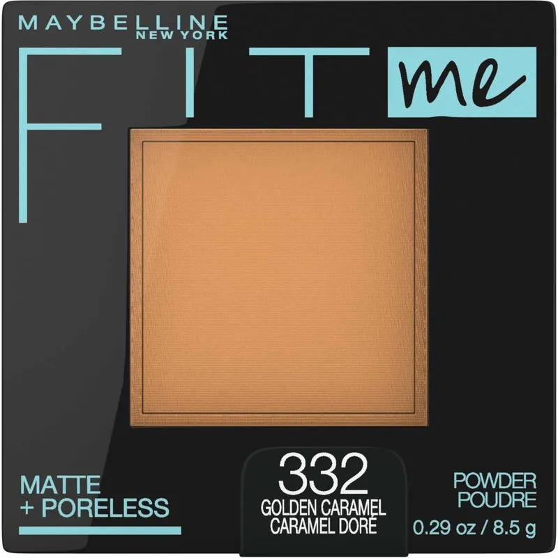 Pó Facial Maybelline Fit Me Matte + Poreless Golden Caramel