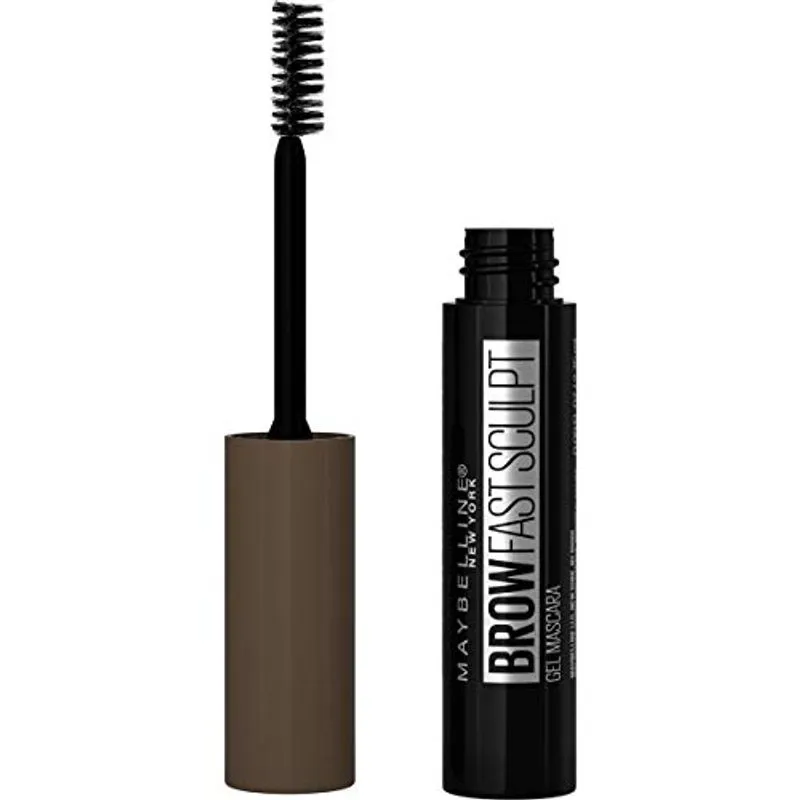 Maybelline Brow Fast Sculpt, Shapes Eyebrows, Maquiagem De Rímel De Sobrancelha, Marrom Quente, 0.09 Fl. Oz.