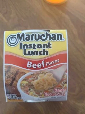 Cup of noodles beef