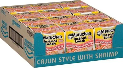Instant lunch chili piquin shrimp