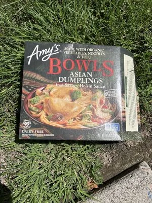 Asian Dumplings Bowl