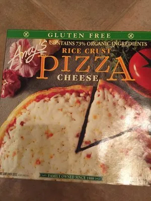 Pizza rice crust cheese