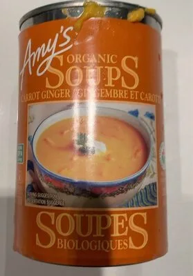 Organic soupe carotte gingembre